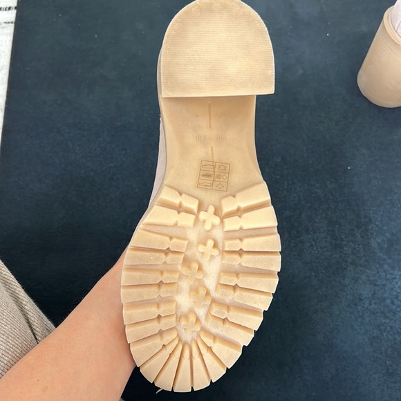 Dolce Vita suede booties, natural color - Picture 5 of 5